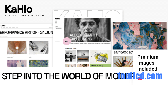 Kahlo v1.0 Nulled - Art Gallery and Museum Theme