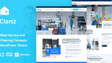 Claniz v1.0.3 Nulled - Cleaning Services WordPress Theme