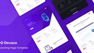 Devazo v1.1.0 Nulled - Landing Page Template