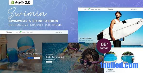 Swimin v1.0 Nulled - Swimwear, Bikini Fashion & Accessories Responsive Shopify 2.0 Theme