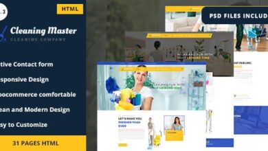 Clening Master v1.3 Nulled - Cleaning Company HTML5 Template