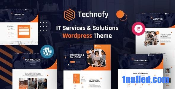 Technofy v1.0 Nulled - IT Services & Solutions WordPress Theme