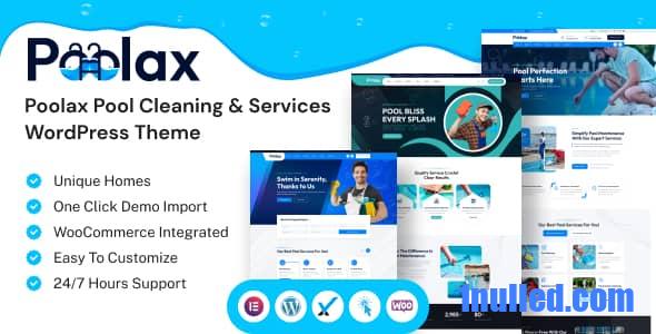 Poolax v1.0 – Pool Cleaning & Services WordPress Theme