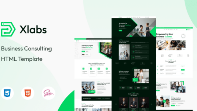 Xlab Nulled - Business Consulting HTML5 Template