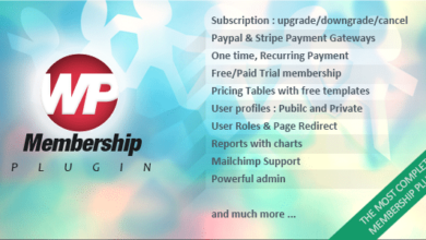 WP Membership v1.5.9 Free