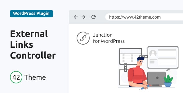 Junction v2.0.1 Nulled - External Links Controller for WordPress