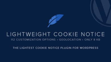 Lightweight Cookie Notice v1.34 Free