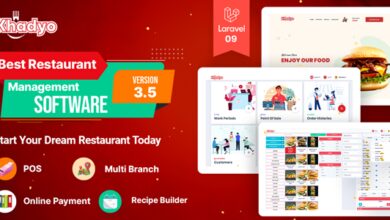 Khadyo Restaurant Software v3.5.0 Nulled - Online Food Ordering Website with POS