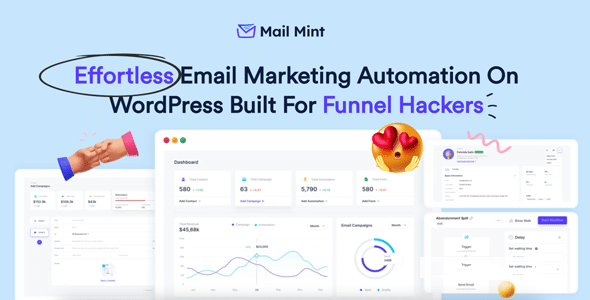Mail Mint Pro 1.8.1 Nulled - Power Up Your Funnels With Email Marketing Automation