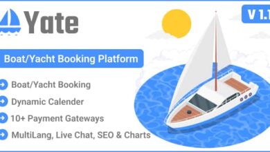 Yate v1.1 Nulled - Boat/Yacht Booking Platform