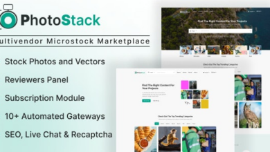 PhotoStack v1.0 Nulled - Multivendor Microstock Marketplace