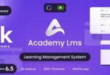 Academy LMS v6.5 Nulled - Learning Management System