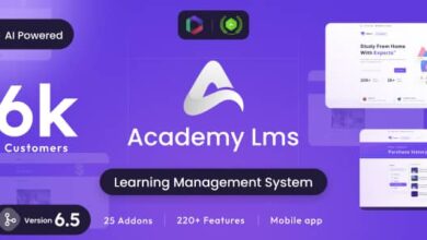 Academy LMS v6.5 Nulled - Learning Management System