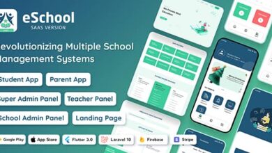 eSchool SaaS v1.1.1 Nulled - School Management System with Student