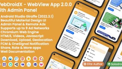 WebDroidX v2.0.0 Nulled - Android WebView App with Admin Panel