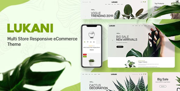 Lukani v1.1.5 Nulled - Plant Store Theme for WooCommerce WordPress