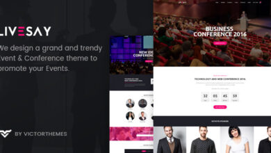 Livesay v1.9.3 Nulled - Event & Conference WordPress Theme