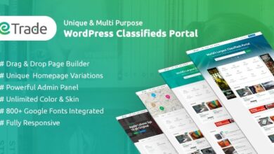 Trade v3.3.7 Nulled - Modern Classified Ads WordPress Theme