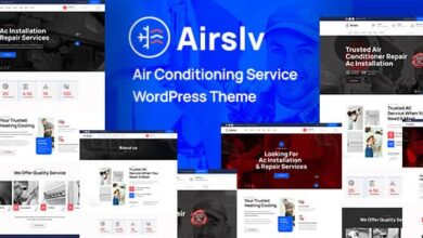 Airslv v1.0 Nulled - Heating & Air Conditioning WordPress Theme