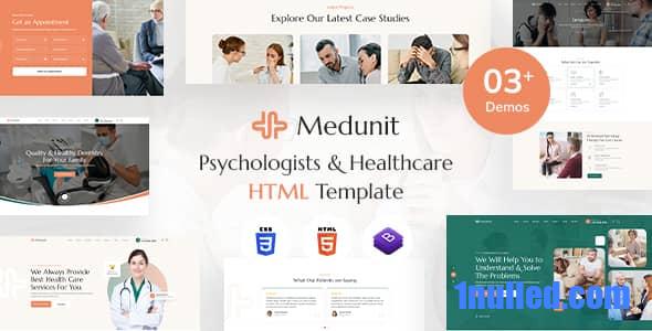 Medunit Nulled - Psychologists & Health Care HTML Template