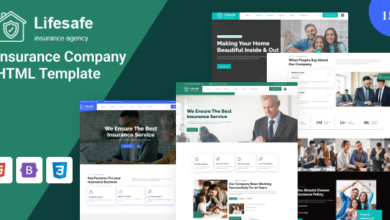 Lifesafe Nulled - Insurance Company HTML Template