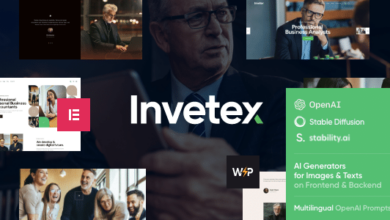 Invetex v2.0 Nulled - Business Consulting & Investments WordPress Theme + RTL