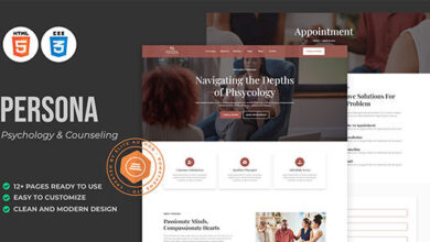 Persona Nulled - Psychology & Counseling HTML Template