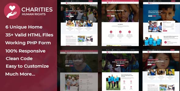 Charities Nulled - Charity & Nonprofit Template