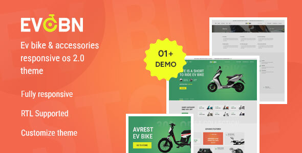 Evobn v1.0 Nulled - The EV-Bike & Accessories Responsive Shopify Theme