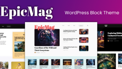 EpicMag 24.01.06-2243 Nulled - News Magazine WordPress Theme