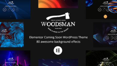 Woodsman v4.0.0 Nulled - Elementor Coming Soon WordPress Theme