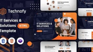 Technofy Nulled - IT Services & Solutions HTML Template