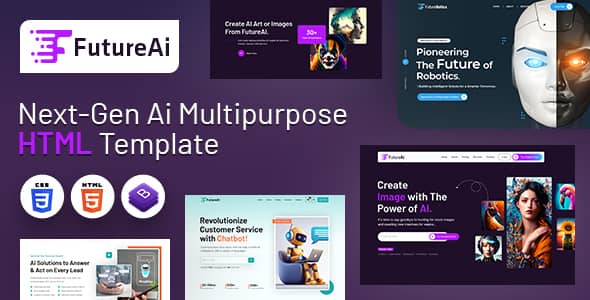 Future AI Nulled - Robotics Multipurpose HTML Template