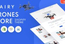 Airy v1.2 Nulled - Drones Store HTML Template