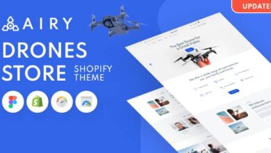 Airy v1.2 Nulled - Drones Store HTML Template