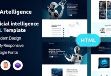 Artelligence Nulled - AI & Robotics HTML Template