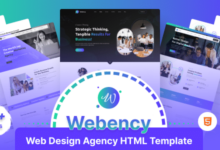 Webency Nulled - Web Design Agency HTML Template