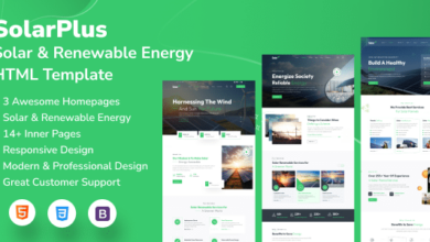 SolarPlus Nulled - Solar & Renewable Energy HTML Template