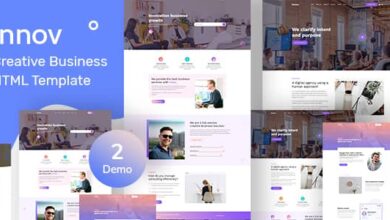 Innov Nulled - Creative Business Agency HTML Template