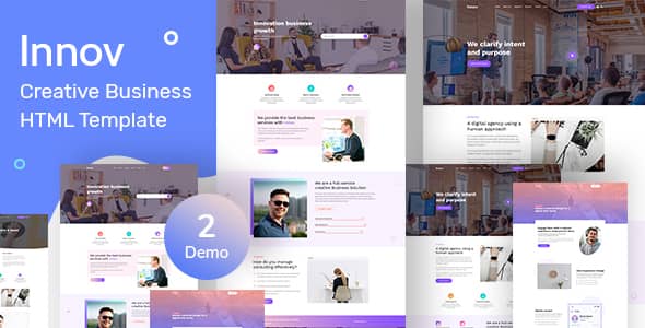 Innov Nulled - Creative Business Agency HTML Template