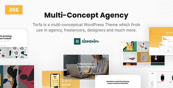 Torfa v1.1.6 Nulled - Multi-Concept Agency Theme
