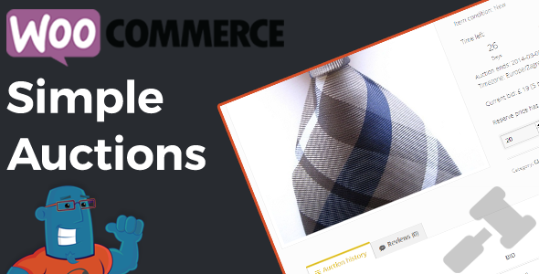 WooCommerce Simple Auctions v3.0.0 Nulled - Wordpress Auctions