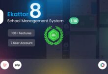 Ekattor 8 School Management System (SAAS) v1.10 Free