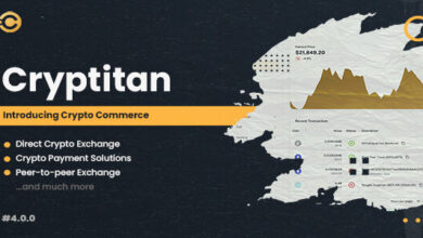 Cryptitan v5.1.1 Nulled - Multi-featured Crypto Software & Digital Marketplace