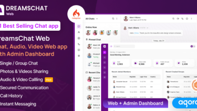 DreamsChat Web Nulled - Chat, Audio, Video Web APP with Admin Dashboard - 4 March 2024
