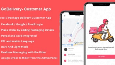 GoDelivery v1.0.1 Nulled - Delivery Software for Managing Your Local Deliveries - Customer App