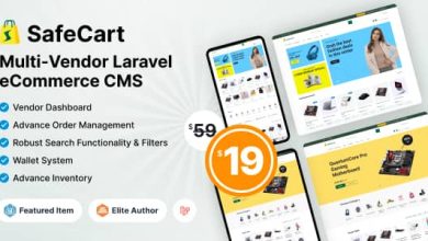 Safecart v2.0.0 Nulled - Multi-Vendor Laravel eCommerce platform