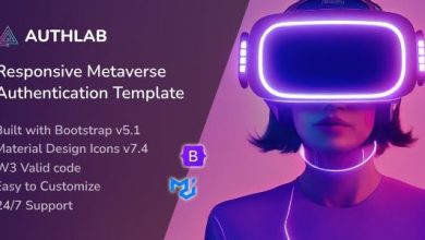1710560918 authlab responsive metaverse authentication bootstrap template
