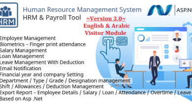 HRMS v4.1 Nulled - Human Resource Management System, Manage Employee Payroll Salary ZkTeco BioMetric attendance