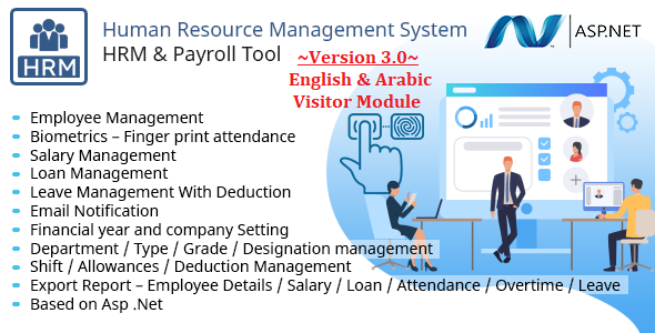 HRMS v4.1 Nulled - Human Resource Management System, Manage Employee Payroll Salary ZkTeco BioMetric attendance